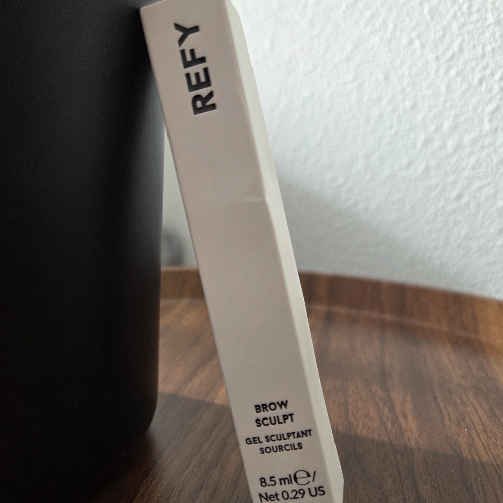 REFY Brow Sculpt Gel in White Packaging